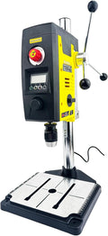 Móvel, WELDINGER, Tischbohrmaschine, 2500 U/min, 800 W, 2.500 U/min, 9,4 kg, aço, alumínio, Preto / Amarelo / Prateado, para uso diário