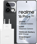 Móvel, realme, 200MP, 5 G, 80 W, com iluminação LED, Cinzento, para a sala