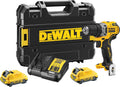 DEWALT, Berbequim aparafusador, DCD701D2-QW, 2 Ah, 2A, 12V, 15 níveis, com bateria, com carregador, Preto / Amarelo, para trabalhos de manutenção