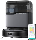 Robô aspirador, eufy, Saugroboter, 8,5cm, 180U/min, Preto / Cinzento, para uso diário