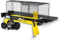 Rachador de lenha, BAMATO, Holzspalter, 230V, 2200 W, 5,29 cm, 3,08 cm, 400 V, madeira, Amarelo / Preto, para uso diário