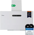 Exaustor, KKT KOLBE, 60 cm, classe energética A+++, com ecrã tátil, com iluminação LED, Branco, para uso diário