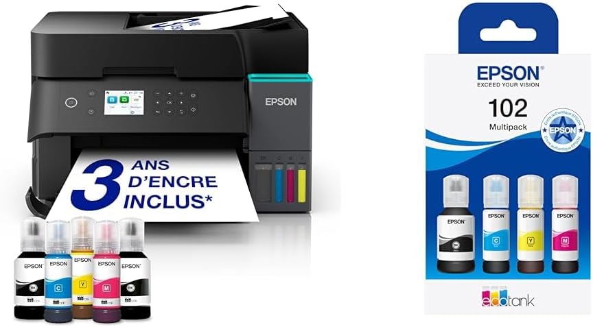 Epson, Artigo para casa, ET-3950, Preto, para uso diário