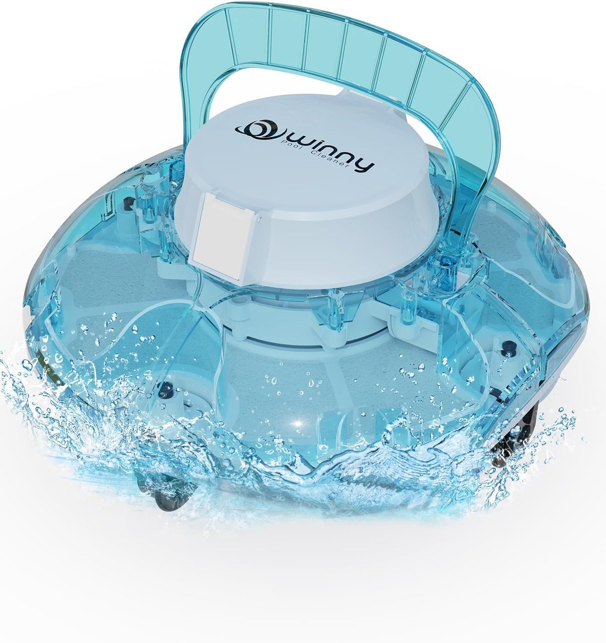 Robô de piscina, WINNY POOL CLEANER, Winny, 3,3 kg, com bateria, MarineAzul / Branco, para utilização no exterior