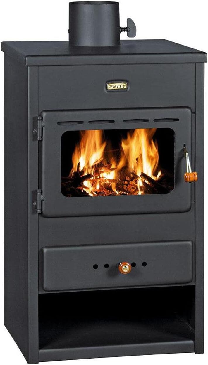 Forno, Prity, K1-9, 9 kW, 130 mm, 760 mm, 61 kg, 6,7 kg, 450 × 380 × 760 mm, madeira, Preto, para a cozinha