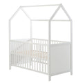 Berço, roba, Hausbett, 140 cm, 70 × 140 cm, altura regulável, regulável, madeira, Branco, para uso diário