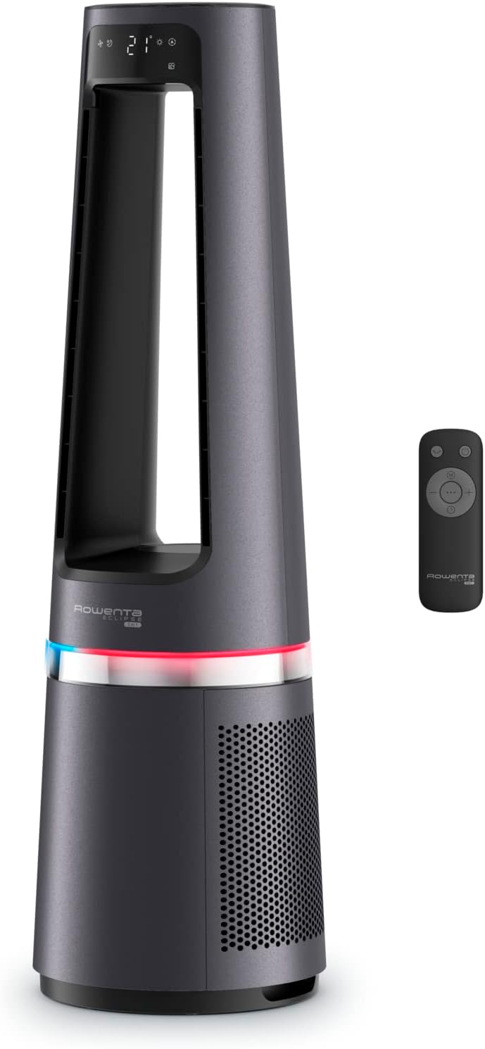Rowenta, Purificador de ar, QU5062, 358 l, Preto / Cinzento, para uso diário
