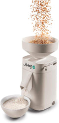 Moinho elétrico, Mockmill, 200, 100 g, 1100g, regulável, madeira, Creme, para uso diário