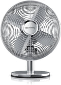 Ventoinha de mesa, Brandson, 3 níveis, metal, Prateado, para uso diário