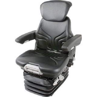 Móvel, GRAMMER, Maximo, 95 A, 12V, dobrável, regulável, pele sintética, tecido, Preto, para uso diário