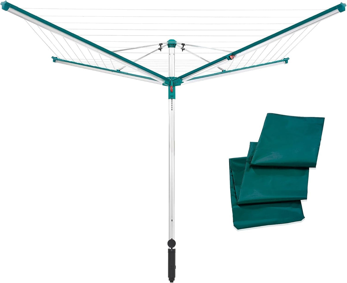 Estendal, Leifheit, 5 W, Türkis / Prateado, para utilização no exterior