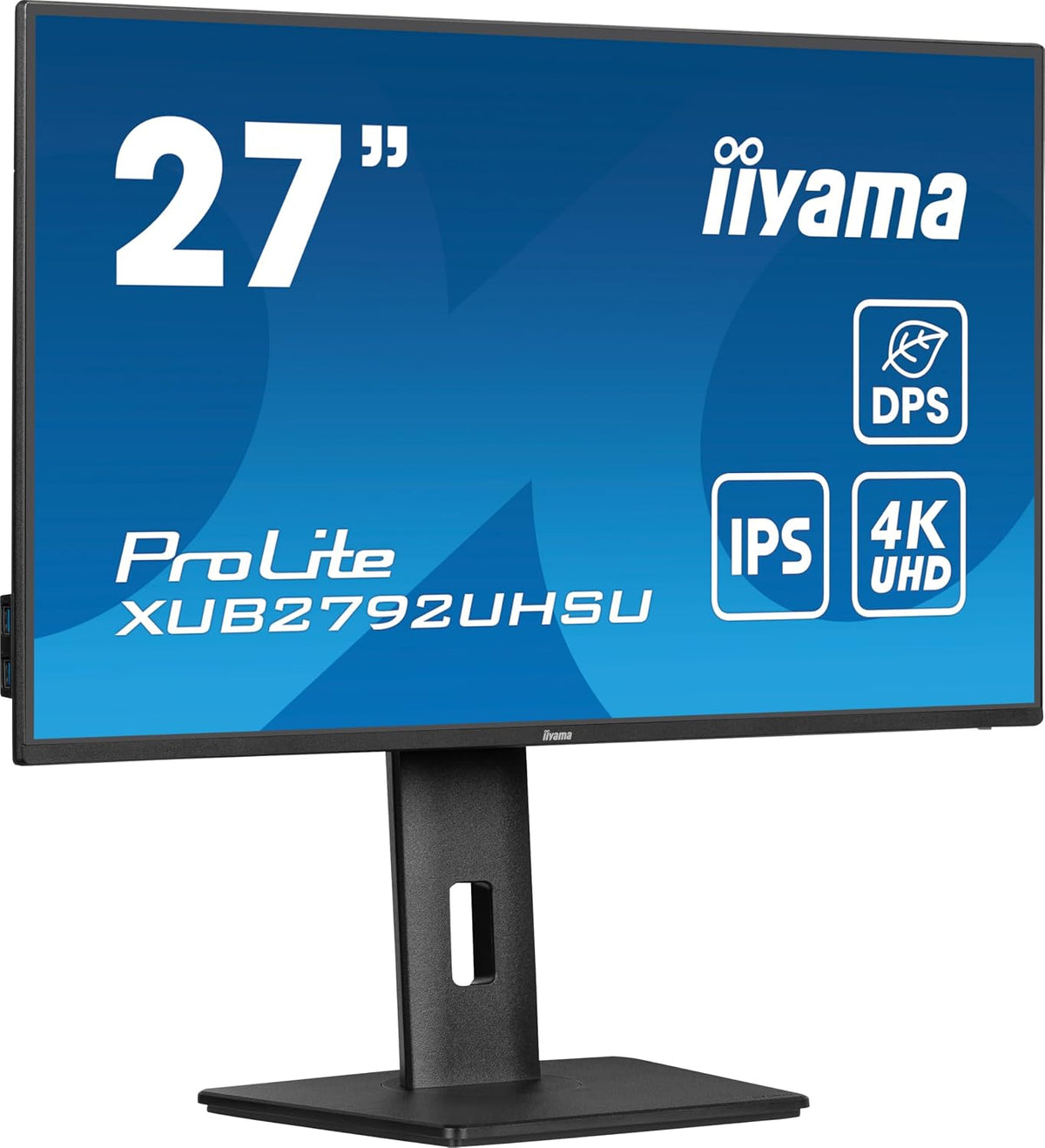 Monitor, iiyama, Prolite, 68,45cm, 15W, 27', 68.5 cm, altura regulável, regulável, Preto, para uso diário