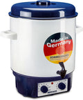 Panela elétrica de conservação, Rommelsbacher, 1800 W, aço inoxidável, aço, Branco / Azul, para a cozinha