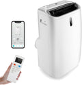 Ar condicionado portátil, GOPLUS, 14000, 4100W, 57dB, com comando à distância, com temporizador, com rodas, Branco, para uso diário