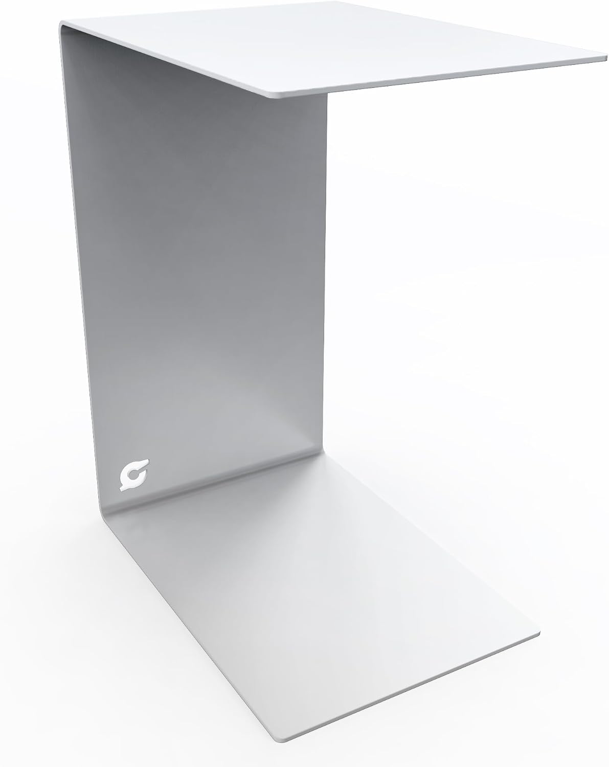 Mesa de apoio, tuning-art, Berlin, 49cm, 37cm, 26 cm, 13 kg, aço, madeira, Branco, para uso diário