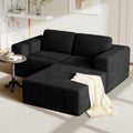 Sofá, Vesgantti, 202, 202 cm, 82 cm, 202 × 202 × 82 cm, Preto, para a sala