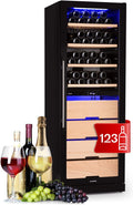 Klarstein, Frigorífico para bebidas, Weink, madeira, Preto, para uso diário