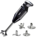 Artigo para casa, bamix, Stabmixer, 10,5 cm, 940 g, 34,5 × 10,5 × 10,5 cm, aço inoxidável, aço, Preto / Chrom, para uso diário