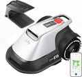 Robô corta-relva, eufy, E15, com controlo por aplicação, aço, Preto / Branco, para utilização no exterior
