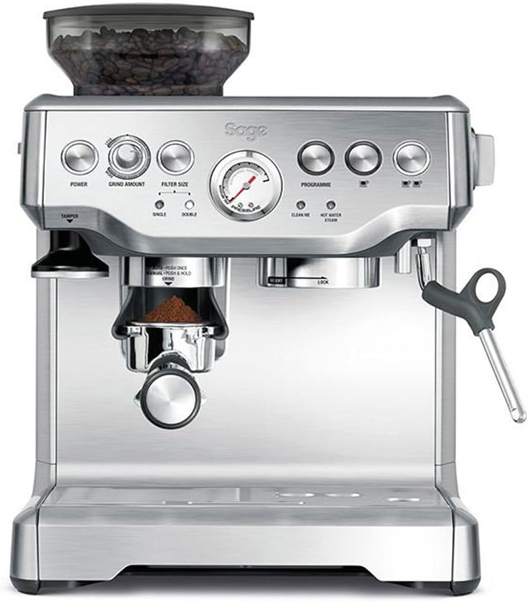 Máquina de café, Sage, aço inoxidável, aço, Prateado, para a cozinha