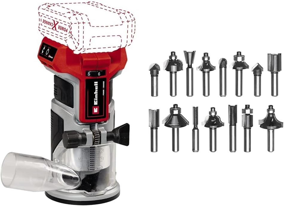 Einhell, Carregador, Professional, 18V, com bateria, sem bateria, com carregador, madeira, plástico, Vermelho / Preto / Prateado, para uso diário