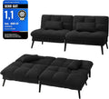 Sofá, LUCKRACER, Sofa, regulável, tecido, Preto, para a sala