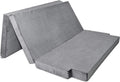 Colchão, Mayaadi-Home, T5/T6, 200 × 150 × 10 cm, 10 cm, dobrável, poliéster, DunkelCinzento, para o quarto