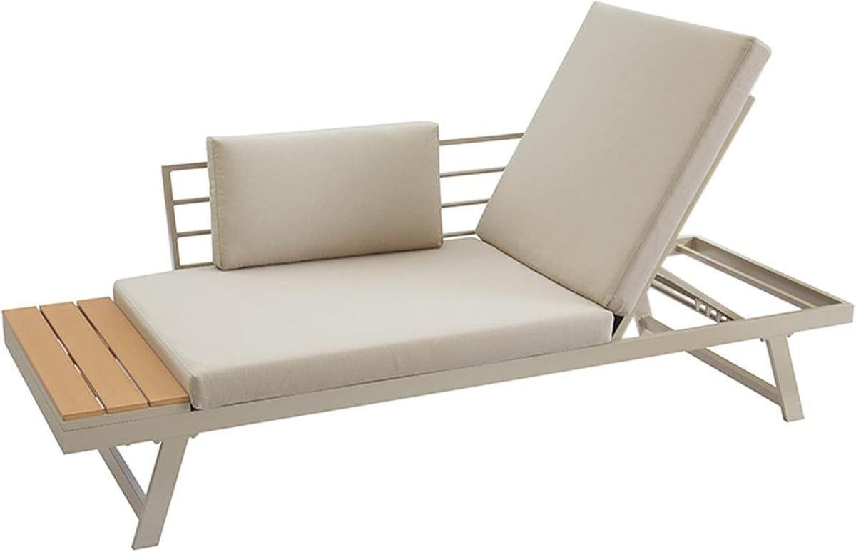 Sofá, Riess Ambiente, Verstellbare, 230cm, 228 cm, 110 cm, 90 cm, 195 cm, regulável, alumínio, Champagner, para a sala