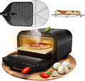 Forno de pizza, delicret the delicate secrets of the world, 12', Preto, para a cozinha