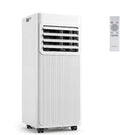 Ar condicionado portátil, GYMAX, Klimaanlage, 2 L, 19 L, 24L, regulável, com comando à distância, com temporizador, Branco, para uso diário