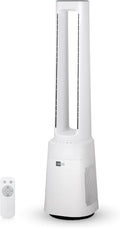 Ventoinha de torre, aeco, AirX, 36 W, com comando à distância, com temporizador, Branco, para uso diário