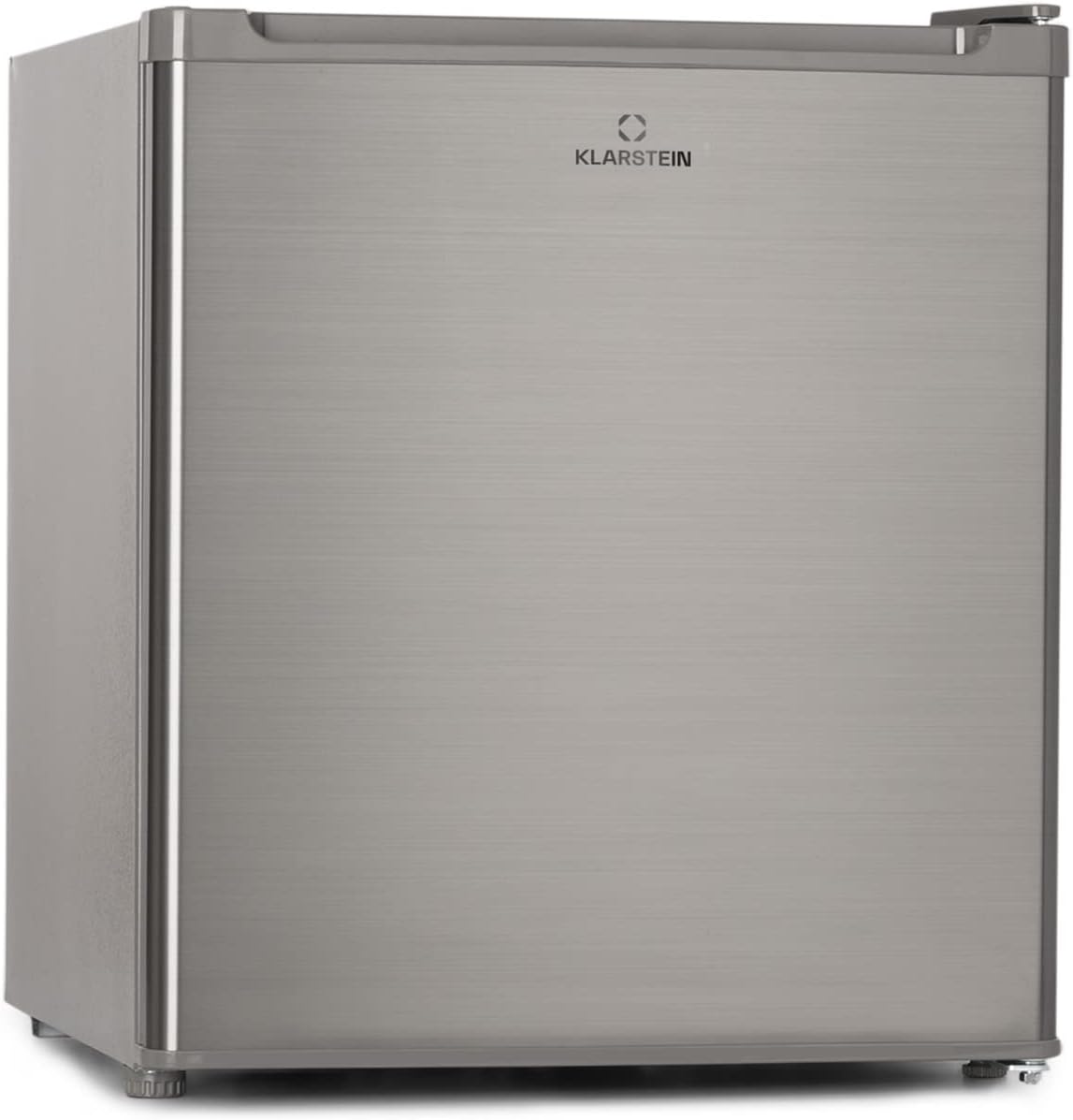 Klarstein, Congelador vertical, Mini, 33L, Prateado, para uso diário