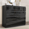 Aparador, HTI living, Sideboard, 115 cm, 40 cm, 20 kg, 115 × 97 × 40 cm, com gavetas, Preto, para uso diário