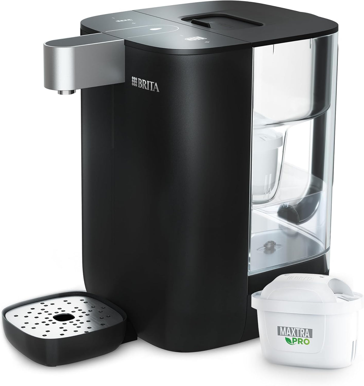 Filtro, BRITA, Cube, 150 ml, 250 ml, 350 ml, 450 ml, Preto, para uso diário
