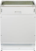Máquina de lavar loiça, PKM, DW12-6FI, 82 cm, 49 dB, aço inoxidável, aço, Branco, para uso diário