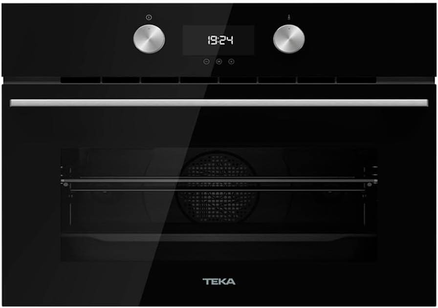 Forno de encastre, Teka, HLC, 45 cm, vidro, Preto, para a cozinha