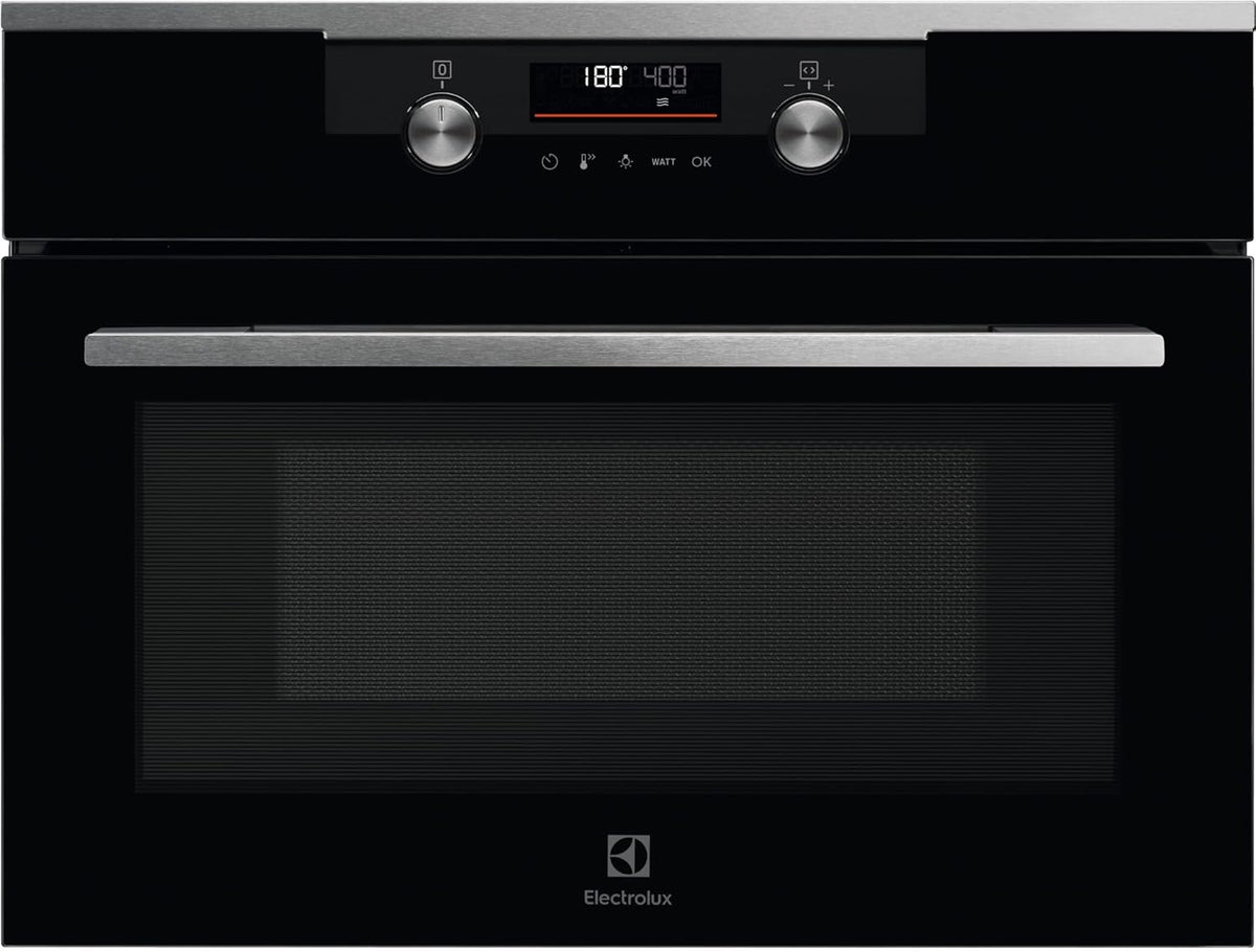 Micro-ondas, Electrolux, CKM806CX, 42 L, 1000 W, 1900 W, com iluminação LED, aço inoxidável, aço, Preto, para a cozinha