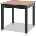 Mesa de jantar, smart, Esstisch, 120 cm, 80 × 80 cm, 80 cm, 80 × 120 cm, madeira, Preto / Holz, para uso diário