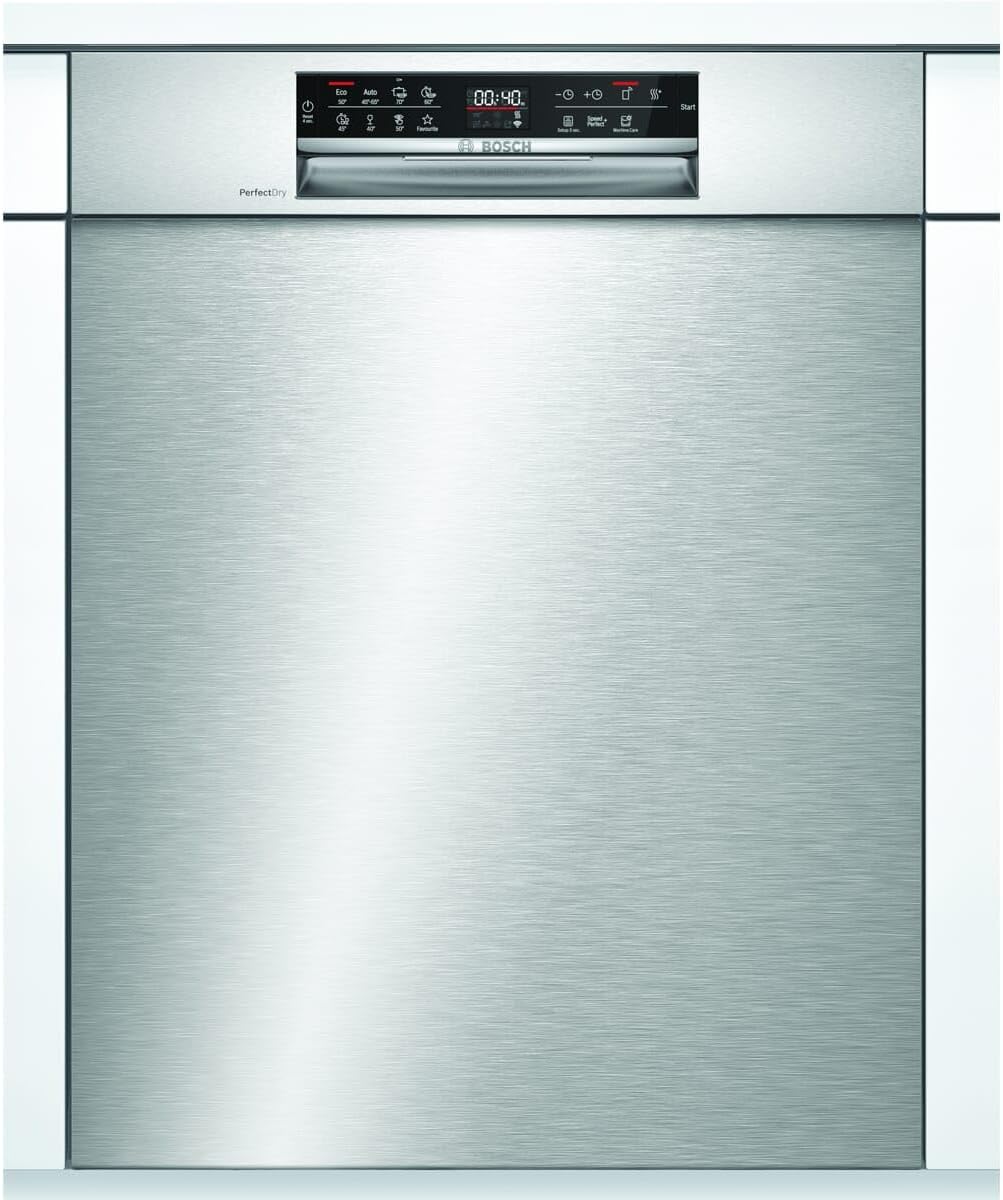 Bosch, Máquina de lavar loiça, SMU6ZCS49E, 60 cm, altura regulável, regulável, aço inoxidável, aço, Edelstahl, para uso diário