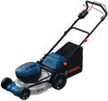 Corta-relva, Bosch Professional, GRA18V2-46SP, 46 cm, 60 l, 18V, regulável, sem bateria, tecido, Azul / Preto / Prateado, para utilização no exterior