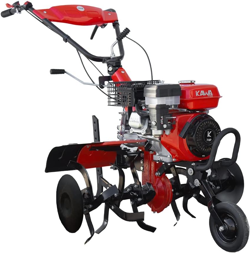 Motoenxada, Kawapower, 210CC, 3600 RPM, 3,6 L, 0,8 L, 2 L, com rodas, Multicolor, para jardim e exterior