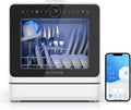 Máquina de lavar loiça, BLITZHOME, Geschirrsp, 5L, 2 programas, 26,7 cm, 8 programas, com função de autolimpeza, com controlo por aplicação, vidro