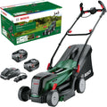 Bosch, Corta-relva, Akku-Rasenm, 18V, 40 l, 37 cm, 12,4 kg, 13,7 kg, com bateria, sem bateria, Verde / Preto, para utilização no exterior