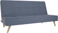 Sofá, amuéblate online, 188 cm, 88 cm, dobrável, Cinzento, para a sala