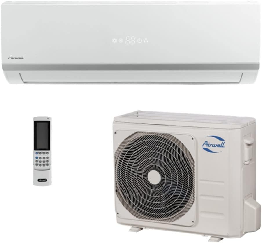 Ar condicionado split, AIRWELL, Branco, para uso diário