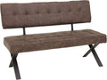 Banco, Hela Tische, 140 × 61 × 93 cm, 300 kg, 120 kg, 93 cm, 47 cm, Castanho / Antracite, para uso diário