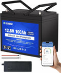 Bateria automóvel, DCHOUSE, 12V, 10A, 100A, 1V, Preto / Azul, para uso diário