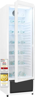 Frigorífico para bebidas, Exquisit, Getr, 280 l, altura regulável, regulável, com rodas, Branco / Preto, para uso diário