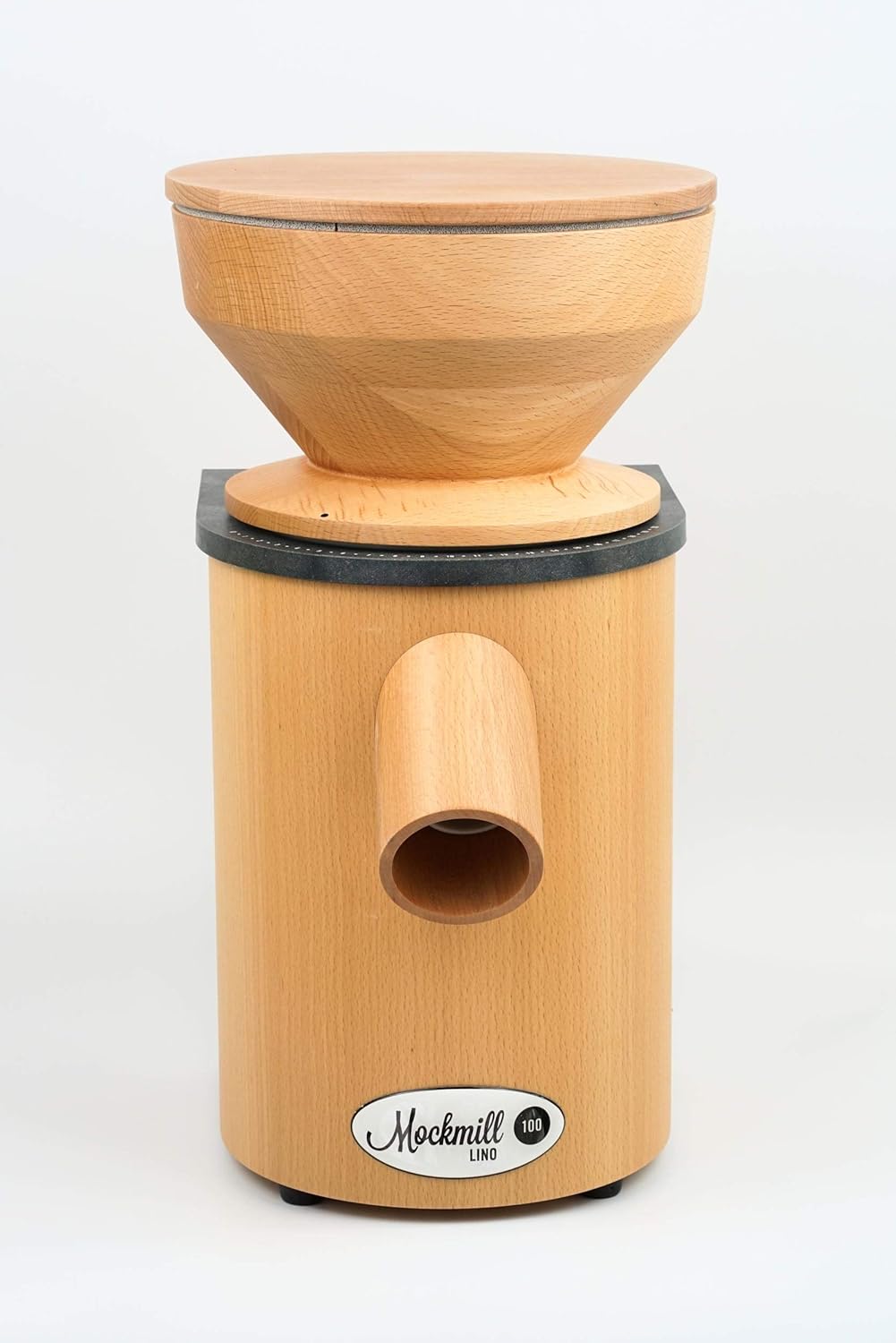 Moinho elétrico, Mockmill, Lino, 100 g, 1100g, regulável, madeira, Holz, para uso diário