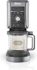 Máquina de gelados, Ninja, CREAMi, 710 ml, 30,5 cm, 42,39 cm, 21,38 cm, 6,54 kg, Prateado / Cinzento, para uso diário